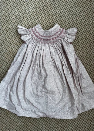 Smocked dress, marca: dBb, estado: Muito bom, tamanho: 9-12 meses / 74 cm, €3.00, €3.85 inclui Proteção do Comprador