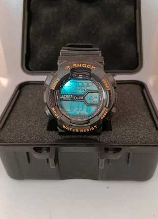 Reloj R-shock luminoso multicolor sport watch Digital negro black noir, marque: r-shock sport watch, état: Neuf avec étiquette, taille: 47 mm et plus, 13,00 €, 14,35 € Protection acheteurs incluse