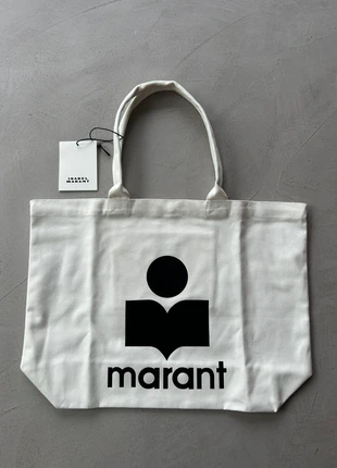 Sac cabas Isabel Marant Yenky avec poche blanc logo noir– neuf avec étiquette, brand: Isabel Marant, condition: Very good, €85.00, €89.95 includes Buyer Protection