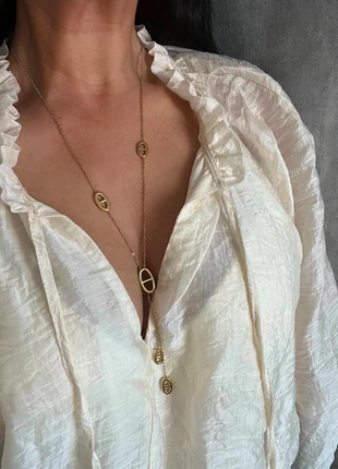 Collier plusieurs maille en acier inoxydable, couleur doré, brand: Tendance, condizioni: Ottime, €12.90, €14.25 include la Protezione acquisti