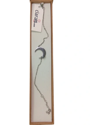 Braccialetto Mezza Luna Acciaio - Idea regalo Bracciale Nuovo Con Cartellino, brand: Clarais, condizioni: Nuovo con cartellino, €2.90, €3.75 include la Protezione acquisti Pro