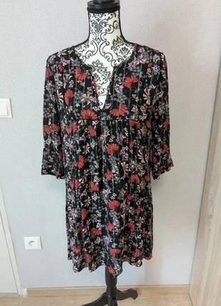 Robe taille S oversize ba&sh manches 3/4, merk: Ba&sh, staat: Heel goed, maat: S / 36 / 8, € 28,00, € 30,10 inclusief Kopersbescherming