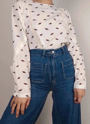 Blouse manches longues à motifs Bimba y Lola taille S, brand: Bimba Y Lola, condition: Very good, size: S / 36 / 8, €15.00, €16.45 includes Buyer Protection