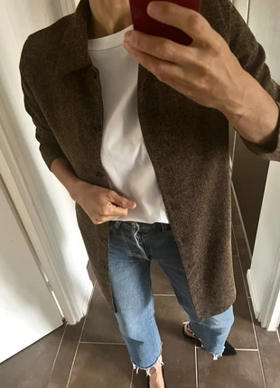 Veste chemise marron vintage, brand: Vintage, condition: Very good, size: M / 38 / 10, €17.00, €18.55 includes Buyer Protection