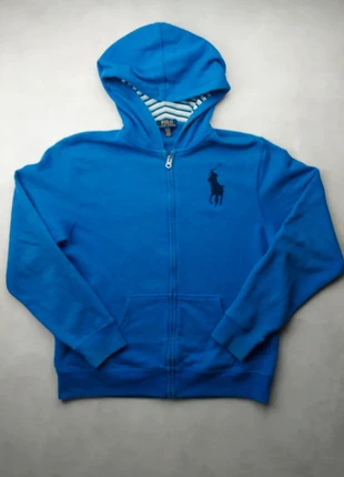 Veste full zip Ralph Lauren bleu taille XL enfant, merk: Ralph Lauren, staat: Heel goed, maat: XL, € 29,99, € 32,19 inclusief Kopersbescherming Pro