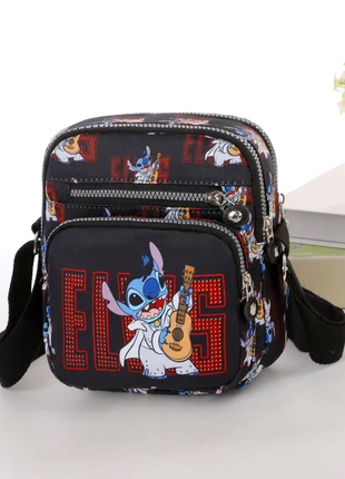 Elvis Presley & Stitch Crossbody Woman Small Shoulder Messenger Satchel Bum Bag, brand: Unbranded, condition: New with tags, £9.99, £11.19 includes Buyer Protection