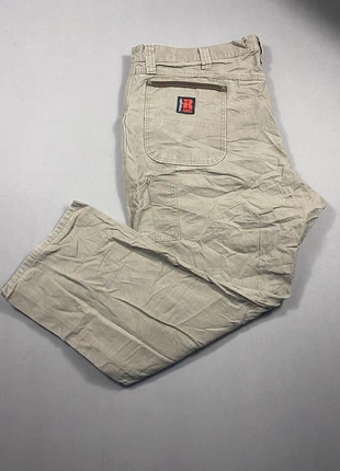 Jeans Wrangler Riggs Workwear beige coupe droite Demin Casual Authentique Taille W42 L30 - A126, brand: Wrangler, condition: Very good, size: W42, €15.00, €16.45 includes Buyer Protection Pro