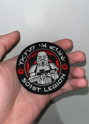 Patch Stormtrooper 50th 1st Legion Velcro Airsoft, merk: Star Wars, staat: Nieuw zonder prijskaartje, € 10,00, € 11,20 inclusief Kopersbescherming