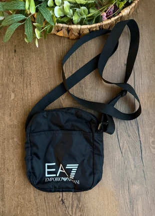 Emporio Armani EA7 Crossbody Bag Black, brand: Emporio Armani, condition: Very good, £15.00, £16.45 includes Buyer Protection