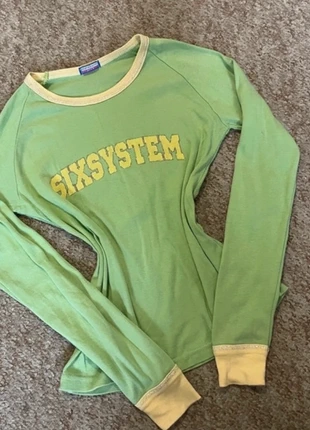 Y2K 2000s long sleeve baby tee size 10, brand: y2k, condition: Good, size: S / UK 8-10, £10.00, £11.20 includes Buyer Protection