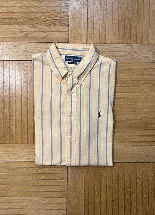 Chemise Col à Rayures Jaune Bleu Polo Ralph Lauren XL Homme, marque: Ralph Lauren, état: Très bon état, taille: XL, 22,00 €, 23,80 € Protection acheteurs incluse
