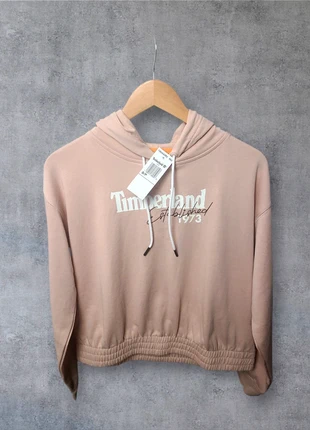 Sweat Timberland capuche S neuf – Rose poudré – Logo 1973, brand: Timberland, condition: New with tags, size: S / 36 / 8, €29.90, €32.10 includes Buyer Protection Pro
