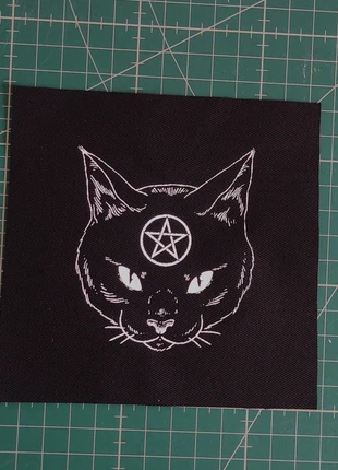 Parche de tela., marque: Gata Pentagrama, état: Très bon état, 1,25 €, 2,01 € Protection acheteurs incluse