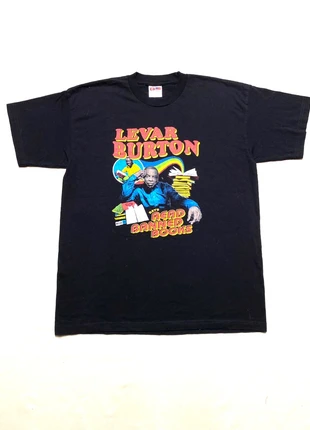 💫vintage y2k Levar Burton read banned books reading rainbow tshirt💫(SB213), marque: Bayside, état: Très bon état, taille: XL, 14,99 €, 16,44 € Protection acheteurs (Pro) incluse