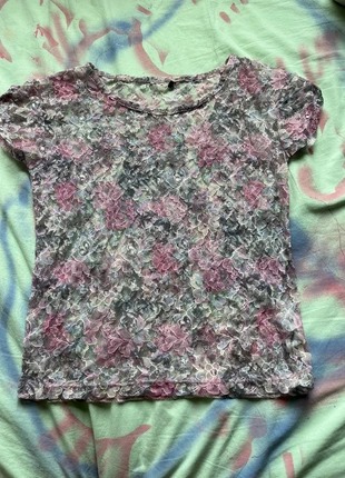 Top encaje flores, brand: Blanco, condizioni: Ottime, taglia: M / IT 42 / EU 38, €2.00, €2.80 include la Protezione acquisti