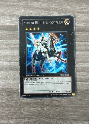 Yugioh Numero 10 Illuminocavaliere, merk: Yu-Gi-Oh!, staat: Goed, € 1,50, € 2,28 inclusief Kopersbescherming