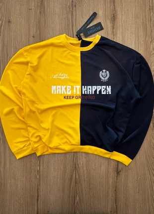 Sweat Vintage Homme | Taille L | Jaune Noir, marque: Vintage Dressing, état: Neuf avec étiquette, taille: L, 14,99 €, 16,44 € Protection acheteurs incluse