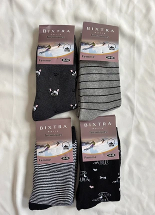 4 paires de chaussettes Bixtra thermique 35/38, marca: Bixtra, estado: Nuevo con etiquetas, tamaño: S | 35–38, 15,90 €, 17,40 € Protección al comprador incluida