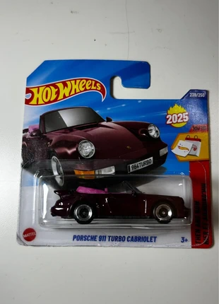 Hotwheels Porsche 911 Turbo Cabriolet 2025, marque: Hot Wheels, état: Neuf sans étiquette, taille: Naissance / 44 cm, 2,50 €, 3,33 € Protection acheteurs incluse