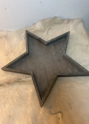 Mooi houten landelijk stervormige plateau, état: Très bon état, 6,00 €, 7,00 € Protection acheteurs incluse