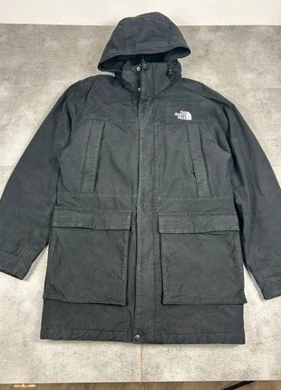 Parka The North Face homme L noire capuche doublée sherpa logo brodé imperméable outdoor hiver, marque: The North Face, état: Très bon état, taille: L, 49,95 €, 53,15 € Protection acheteurs incluse