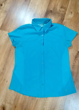 Chemise manches courtes Colombia omni-shade bleu clair/turquoise femme taille L, marca: Colombia, estado: Muito bom, tamanho: L / 40 / 12, €12.00, €13.30 inclui Proteção do Comprador