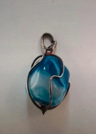Pendentif en agate/pierre naturelle, marque: Boutique indépendante, état: Très bon état, 4,00 €, 4,90 € Protection acheteurs incluse