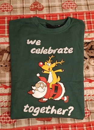 Felpa natalizia, brand: Benning, condizioni: Nuovo senza cartellino, taglia: XL, €10.00, €11.20 include la Protezione acquisti