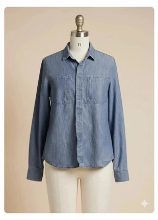 Chemise Levi’s en jean bleu clair taille S coupe droite denim léger vintage, marke: Levi's, zustand: Sehr gut, größe: S, 29,00 €, 31,15 € inklusive Vinted-Käuferschutz