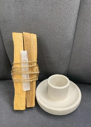 Organic Goodness Kit 2 Legnetti Palo Santo + Porta Palo Santo + Selenite + Ciondolo, marke: organic goodness, zustand: Neu, mit Etikett, 16,00 €, 17,50 € beinhaltet Vinted-Käuferschutz Pro