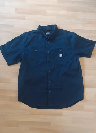 Relaxed fit Carhartt Pocket Hemd in Dunkelblau, 2XL, brand: Carhartt, condizioni: Ottime, taglia: XXL, €42.00, €44.80 include la Protezione acquisti