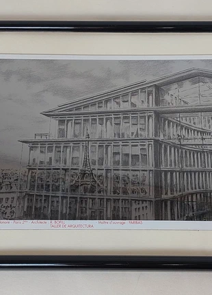 Photo-gravure du Marché Saint Honoré Paris, staat: Heel goed, € 15,00, € 16,45 inclusief Kopersbescherming