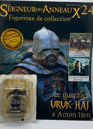 Seigneur des Anneaux - Le guerrier Uruk-Hai 024 - Plomb - Neuve avec fascicule, brand: EAGLEMOSS COLLECTIONS, condition: Good, size: One size, €8.00, €9.10 includes Buyer Protection