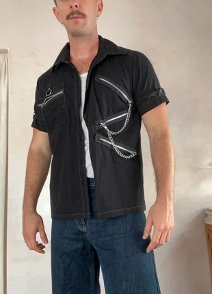 Camisa emo Y2K talla M, marque: Local, état: Très bon état, taille: M, 10,00 €, 11,20 € Protection acheteurs incluse