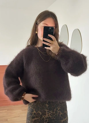 Pull MOHAIR marron, marque: CLEOMA, état: Très bon état, taille: S / 36 / 8, 74,90 €, 79,35 € Protection acheteurs (Pro) incluse