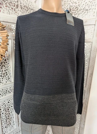 Pull homme marque MZ72.BR taille 2XL couleur bleu marine et gris C2, merk: Mz72 br, staat: Heel goed, maat: XXL, € 19,99, € 21,69 inclusief Kopersbescherming Pro