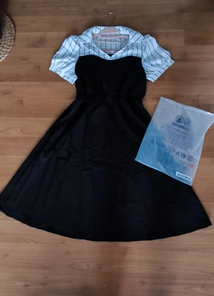 Süßes Retrokleid, marque: NO LABEL, état: Neuf avec étiquette, taille: M / 38 / 10, 7,70 €, 8,79 € Protection acheteurs incluse