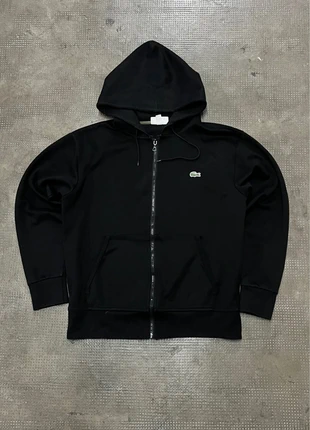 Sudadera con Cremallera Lacoste Black S - Hoodie Lacoste Negra, marque: Lacoste, état: Très bon état, taille: S, 32,00 €, 34,30 € Protection acheteurs incluse