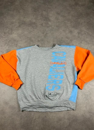 Pull Sweat vintage oversize NBA Cleveland Cavaliers Starter – Taille M (Made in Korea), brand: Starter, condizioni: Ottime, taglia: M, €25.00, €26.95 include la Protezione acquisti