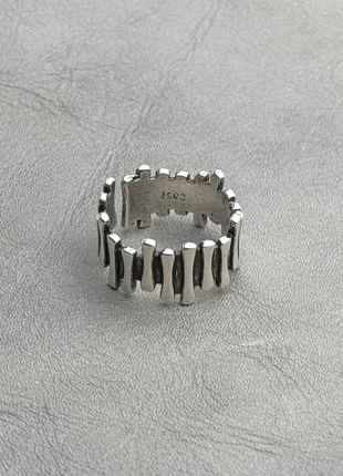 Bague dentelée en argent, marque: Argent, état: Très bon état, taille: Ajustable, 10,00 €, 11,20 € Protection acheteurs incluse