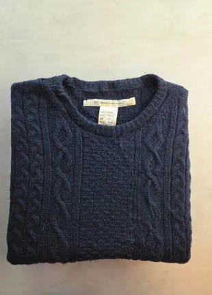 eel japan pull irlandais torsadé laine marine M vintage dressing, brand: Vintage Dressing, condizioni: Ottime, taglia: M, €65.00, €68.95 include la Protezione acquisti