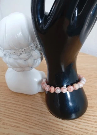 Pierre soleil jaspe paysage Idée cadeau 💝 bracelet en pierres naturelles Lithothérapie, staat: Heel goed, € 12,00, € 13,30 inclusief Kopersbescherming Pro