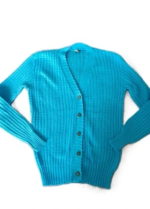 Cardigan gilet crochet acrylique tricot maille vintage Y2K court coquette romantique, marca: Vintage Dressing, estado: Muito bom, tamanho: M / 38 / 10, €15.00, €16.45 inclui Proteção do Comprador Pro