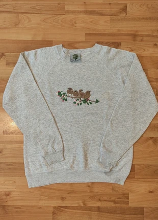 Pull Sweat Vintage Y2k Country Collection taille M gris, marque: Country Collection, état: Très bon état, taille: M, 25,00 €, 26,95 € Protection acheteurs incluse