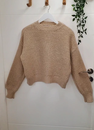 Pull en laine beige XS, marca: Monoprix, estado: Bueno, tamaño: XS / 34 / 6, 3,00 €, 3,85 € Protección al comprador incluida