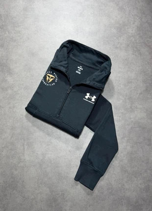 1/4 Zip | Quarter Zip pull camionneur oversize Under Armour Noir - Logo brodé - Taille M femme, brand: Under Armour, condition: Very good, size: M / 38 / 10, €17.00, €18.55 includes Buyer Protection Pro