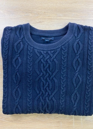 Pull col rond torsadé femme | Taille M |Tommy Hilfiger | Bleu marine |#PU41, marque: Tommy Hilfiger, état: Très bon état, taille: M / 38 / 10, 15,00 €, 16,45 € Protection acheteurs incluse