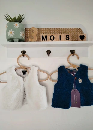 Lot 2 gilets sans manches - 3 mois - Kiabi et Sergent Major, brand: Sergent Major, condition: Very good, size: 1-3 months / 56 cm, €13.00, €14.35 includes Buyer Protection Pro