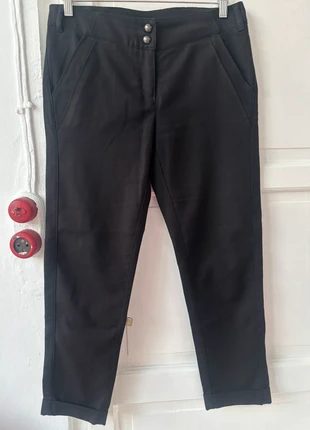Pantalon droit noir t38, marque: Et Compagnie, état: Très bon état, taille: M / 38 / 10, 7,00 €, 8,05 € Protection acheteurs incluse