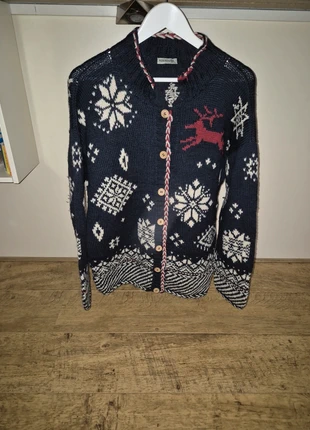 Rob Paynter Nordic Knit Cardigan – Size M – Winter Fair Isle, merk: rob paynter nordics, staat: Heel goed, maat: M / 38 / 10, € 20,00, € 21,70 inclusief Kopersbescherming